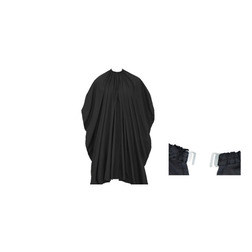 Efalock Haarschneideumhang LIGHT TOUCH 147 x 127 cm schwarz
