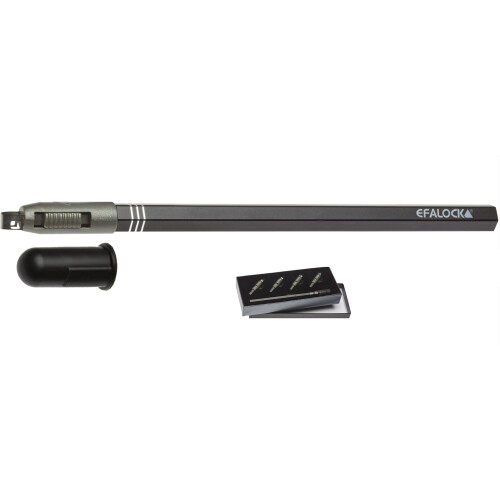 Efalock Rasiermesser Pen STICK RAZOR KIT anthrazit