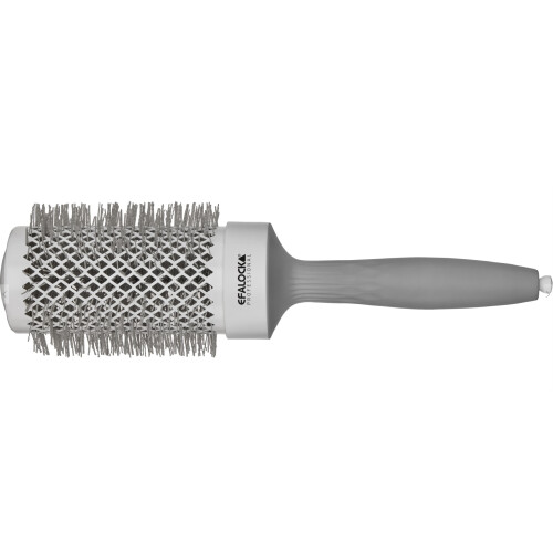 Efalock Rundbürste SECRET SHINE PRO 53 mm / 75 mm weiß-grau