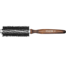 Efalock Rundbürste ORIGINAL QUICKSTYLER 12-reihig 17/38 mm dunkles Holz