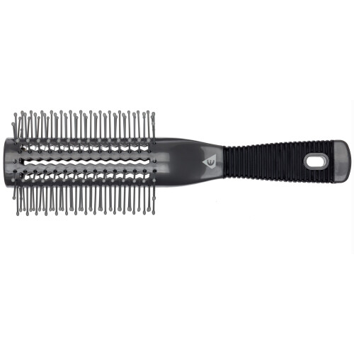 Efalock Rund-Tunnelventbürste VENT PRO 360 anthrazit 70 mm