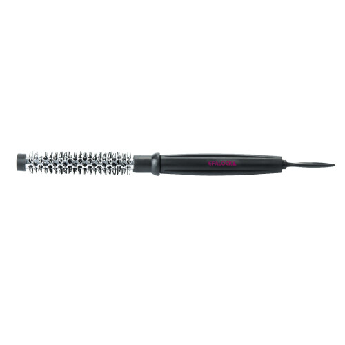 Efalock Rundbürste PROFI METALL 11 mm / 18 mm schwarz-silber