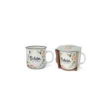 LaVida Kultbecher für Dich 250 ml Schön, dass es Dich gibt (Blumen)