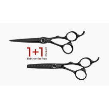 e-kwip Kuro Set Haarschneideschere 55 +Modellierschere 40