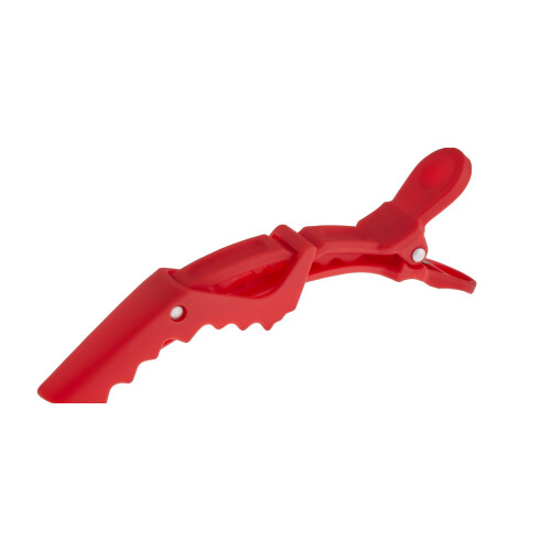 Efalock SHARKCLIPS SOFT Abteilklammern 6 Stück rot