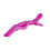 Efalock SHARKCLIPS SOFT Abteilklammern 6 Stück pink 1