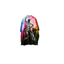 Efalock Haarschneideumhang HAIR FEVER 140 x 130 cm bunt