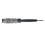 Efalock Rundbürste PROFI METALL 25 mm / 38 mm schwarz-silber 1