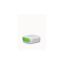 chic.mic bioloco plant URBAN LUNCHBOX mini square 13 x 14,5 x 6 cm bodacious green