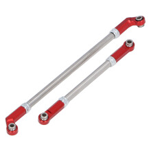 SCX10 III 90 mm / 3,5 pulgadas Enlace de servo rojo bola de 7,5 mm