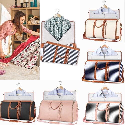 Garment Duffle Bag Foldable Hanging Travel Bag