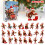 Calendar de Advent cu Maimuțe 2025 – 24 Ornamente Decorative 1
