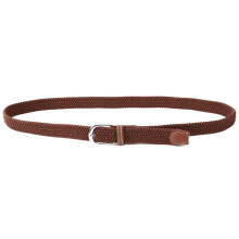 Unisex elastisk flettet jeansbælte, 2,5 cm x 105 cm