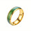 Edelstahl-Partnerring-Set – hypoallergen 1