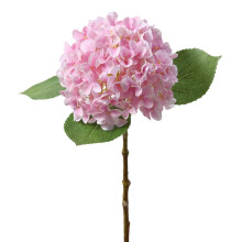 Realistic Blue Latex Hydrangea Flowers 21" x 1