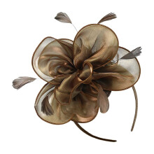 Κλιπ μαλλιών ή κορδέλα για το κεφάλι με το Vintage Veil Fascinator - 1 τεμ.