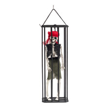 Halloween függőkalitka szellem animatronikus kellék