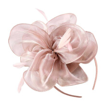 Κλιπ μαλλιών ή κορδέλα για το κεφάλι με το Vintage Veil Fascinator - 1 τεμ.