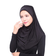 Innenliegende Hijab-Kappe für Damen – Kopftuch aus Rayon, das alle Gesichtszüge bedeckt