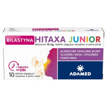Bilastyna Hitaxa Junior 10 tablets , hay fever