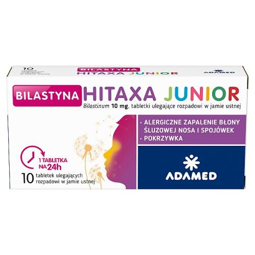 Bilastyna Hitaxa Junior 10 tablets , hay fever