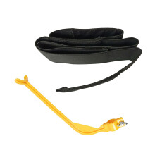 Golf Swing Correcting Golf Swing Trainer Aid-Schwarz mit Gelb