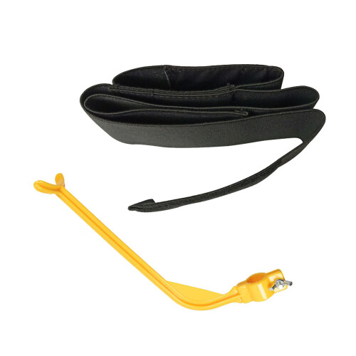 Golf Swing Correcting Golf Swing Trainer Aid-Schwarz mit Gelb