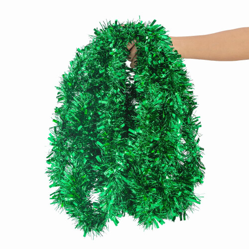 26.2 ft PVC Tinsel Garland – 7 Colours 2
