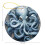 Vintage Blue Ceramic Octopus Ornament 1pc 4
