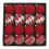 16 Pack Brown Flocked Christmas Ornaments, 2.36 in 2