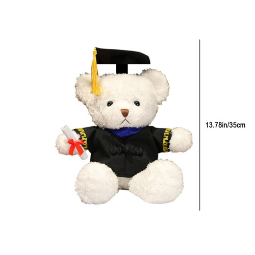 Doctor Graduation Bear Plush Blue 14 Inch 2