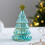 Green Glass Christmas Tree Ornament 1 Piece 4