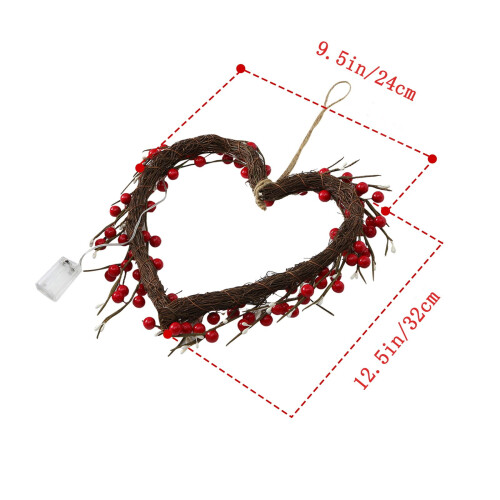 Napraforgó koszorú tündérfényekkel67 cm 1
