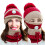 Conjunto de gorro y bufanda calefactables USB para mujer, 5 V, 40–50 C 5