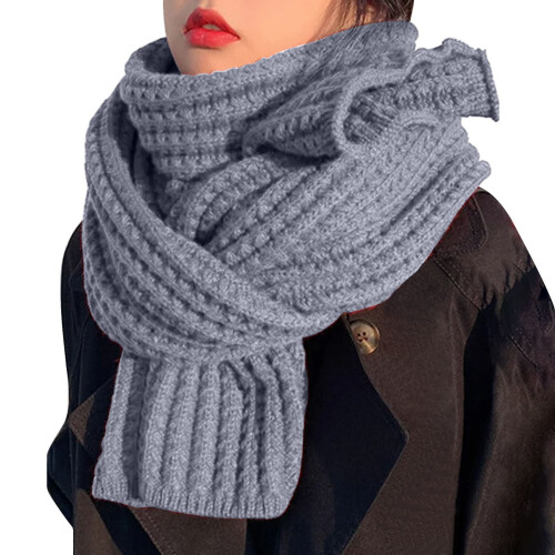 Damen-Strickschal aus Wolle, 150 cm 1
