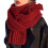 Damen-Strickschal aus Wolle, 150 cm 2