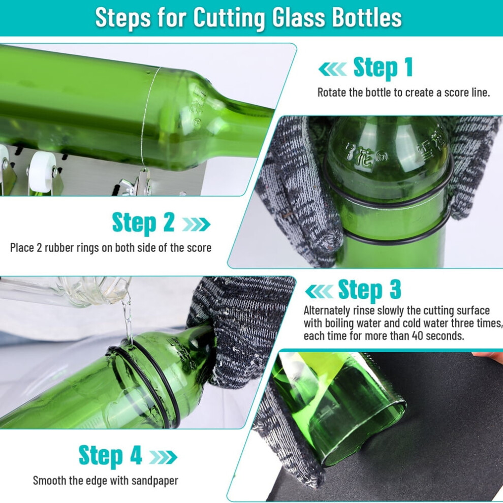 Adjustable Glass Bottle Cutter Â Stainless Steel 9104899461995