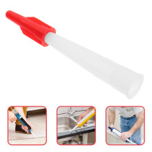 White Plastic Caulk Tip Grout Applicator 10 pcs