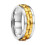 Punk Rotating Ring for Men Stainless Steel Silver Gold 1