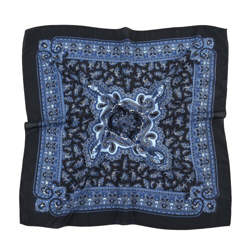 Cashew Print Polyesterskjerf for kvinner 70x70cm
