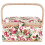 Extra Large Vintage Sewing Basket with Compartments 1