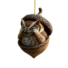2D-Acryl-Tier-Weihnachtsbaumschmuck