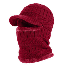 Dámská pletená termo čepice Beanie – větruodolná fleecová