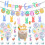 35-Piece Easter Decoration Set: Bunnies, Eggs & Balloons 1