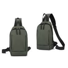 Unisex nailoninen olkalaukku – 17x8x28cm olkalaukku rinnalle