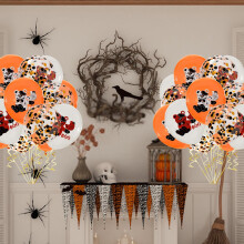 15 halloweenských očních konfetových balónků 12 palců