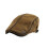 Men's Knit Flat Beret Cap - Warm Cotton Flat Cap with Visor 2