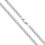 925 Sterling Silver Mariner Chain Armband 4mm 3