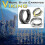 Boucles d'oreilles créoles runiques vikings 12 mm 4