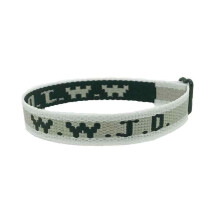 Justerbart armband med tro för kristna, vävda armband med inspirerande text, kristna gåvor för kyrkliga sammankomster, trendigt